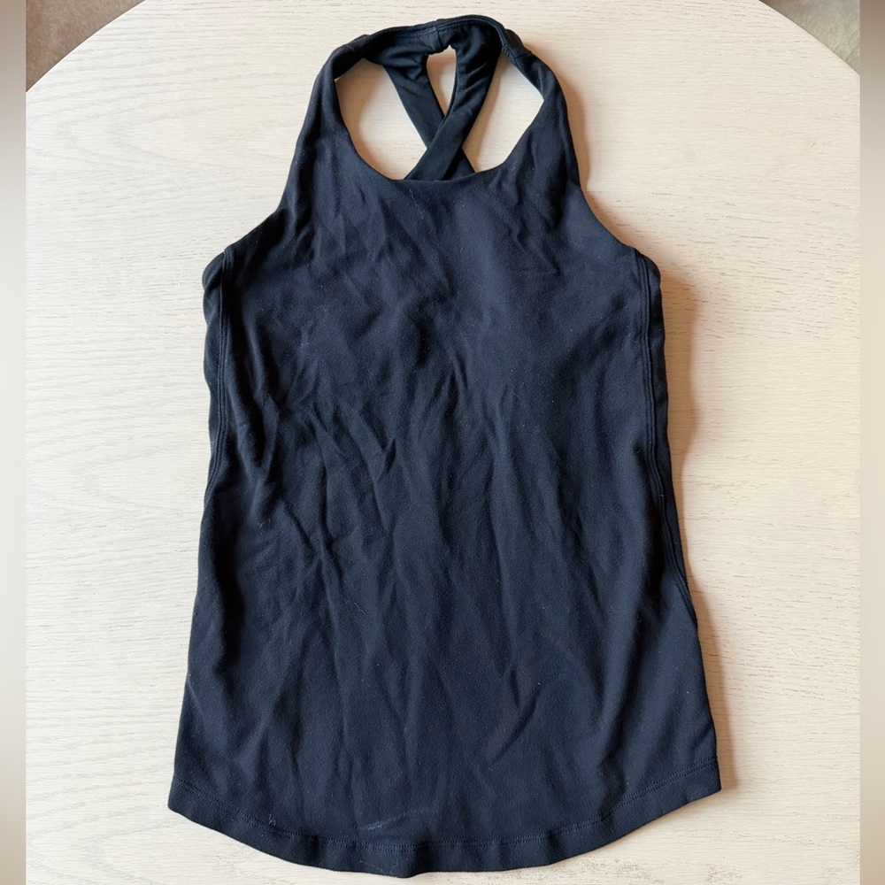 lululemon athletica Black Tank Top